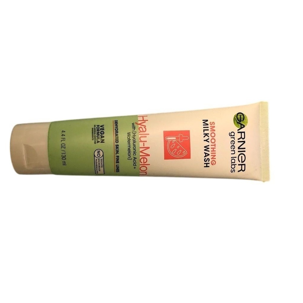 Garnier Green Labs Hyalu-Melon Face Cleanser 4.4 fl oz Vegan‎ Formula